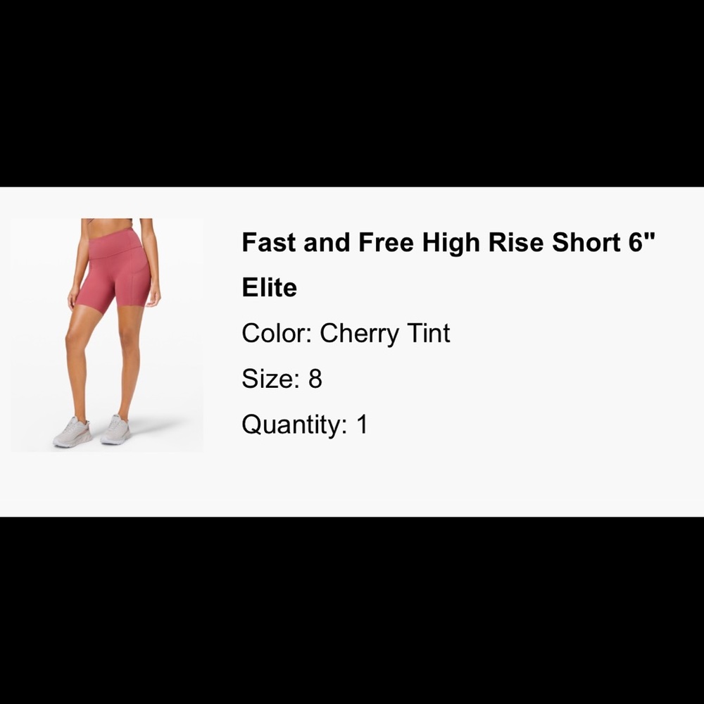 Lululemon Biker Short